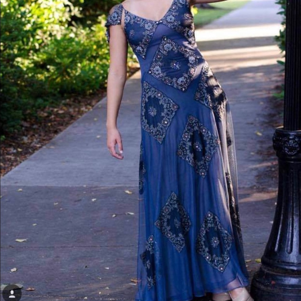 Badgley Mischka Gown